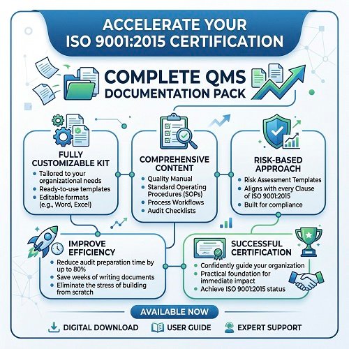 ISO 9001:2015 QMS Documentation Pack
